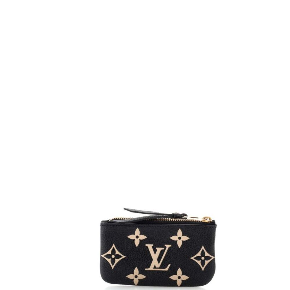 Louis Vuitton Key Pouch Bicolor Monogram Empreinte Giant Black - Picture 3 of 7
